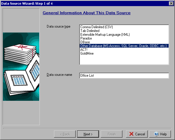 Data Source Wizard