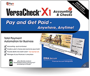 VersaCheck X1 Accounting & Checks gT