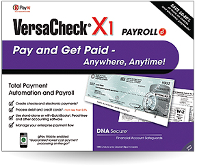 VersaCheck X1 Payroll gT