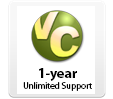 VC Unlimited Support Plan  1 year