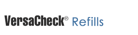 VersaCheck Refills
