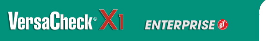 VersaCheck X1 Enterprise gT